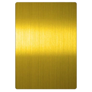 Black Stainless Steel Hairline Finish