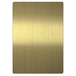 Black Stainless Steel Hairline Finish